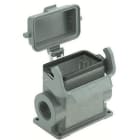 HARTING - Han 10B Kotelot, alaosa+kansi - 19300100296 Runkokotelo 2xM25