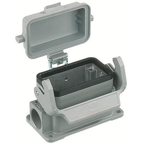 HARTING - Han 10B Kotelot, alaosa+kansi - 19300101295 Runkokotelo 2xM20