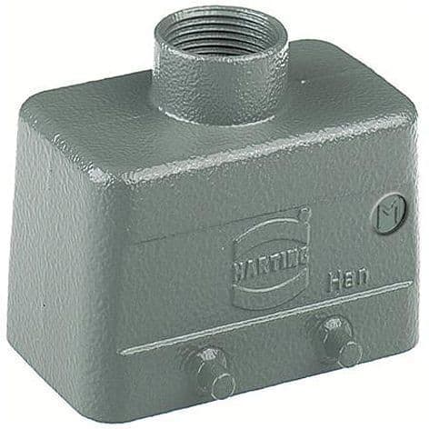 HARTING - Han 10B Kotelot, yläosa - 19300101420 Kotelo Suoral. M20
