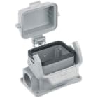 HARTING - Han 10B Kotelot, alaosa+kansi - 19300102295 Runkokotelo 2xM20