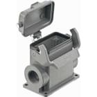 HARTING - Han 10B Kotelot, alaosa+kansi - 19300107296 Runkokotelo 2xM25