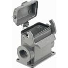 HARTING - Han 10B Kotelot, alaosa+kansi - 19300107296 Runkokotelo 2xM25