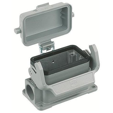 HARTING - Han 24B Kotelot, alaosa+kansi - 19300241296 Runkokotelo 2xM25