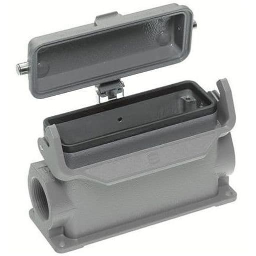 HARTING - Han 24B Kotelot, alaosa+kansi - 19300247297 Runkokotelo 2xM32