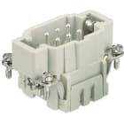 HARTING - HAN 6ES Kosketinosa, uros - 09330062616 Pistoke jousi