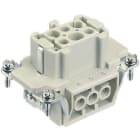 HARTING - HAN 6E Kosketinosa, naaras - 09330062701 Pistukka ruuvi