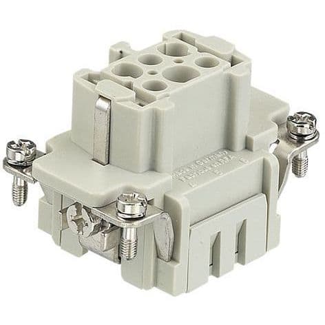 HARTING - HAN 6ES Kosketinosa, naaras - 09330062716 Pistukka jousi