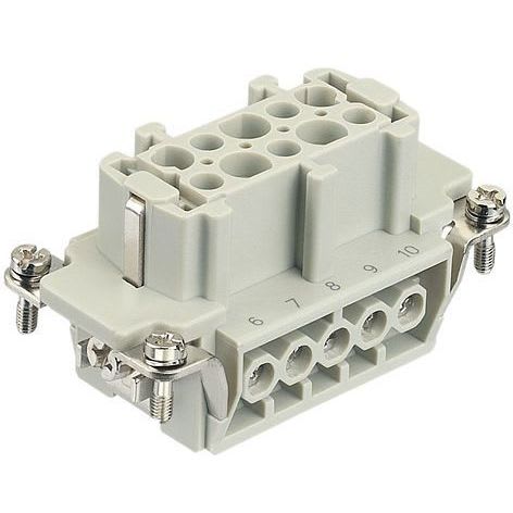 HARTING - HAN 10E Kosketinosa, naaras - 09330102701 Pistukka ruuvi