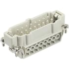 HARTING - HAN 16E Kosketinosa, uros - 09330162601 Pistoke ruuvi
