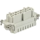 HARTING - HAN 16E Kosketinosa, naaras - 09330162702 Pistukka purist