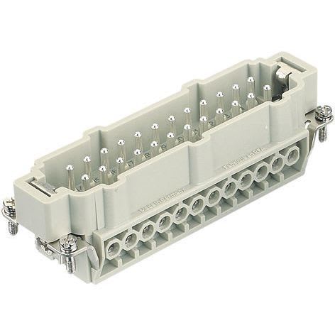 HARTING - HAN 24E Kosketiosa, uros - 09330242601 Pistoke ruuvi