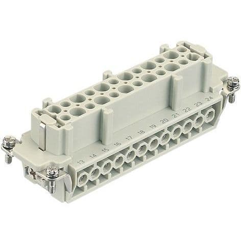 HARTING - HAN 24E Kosketinosa, naaras - 09330242701 Pistukka ruuvi