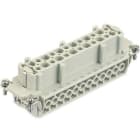 HARTING - HAN 24E Kosketinosa, naaras - 09330242701 Pistukka ruuvi