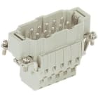 HARTING - HAN 6ESS Kosketinosa, uros - 09330062672 Pistoke 2xjousi