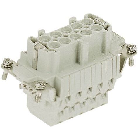 HARTING - HAN 10ESS Kosketinosa, naaras - 09330102772 Pistukka 2xjousi