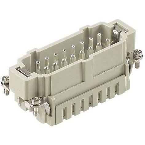 HARTING - HAN 16ES Kosketinosa, uros - 09330162616 Pistoke jousi