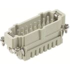 HARTING - HAN 16ES Kosketinosa, uros - 09330162616 Pistoke jousi