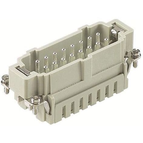 HARTING - HAN 16ES Kosketinosa, uros - 09330162616 Pistoke jousi