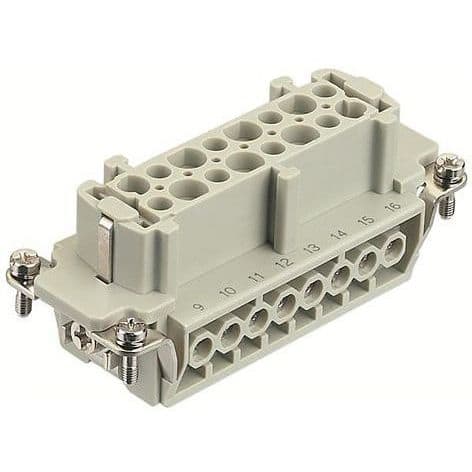 HARTING - Han 32E Kosketinosa (17-32) - 09330162711 Pistukka ruuvi