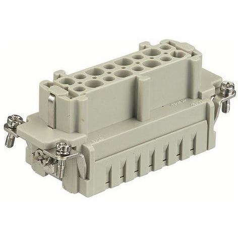 HARTING - HAN 16E Kosketinosa, naaras - 09330162712 Pistukka, puris