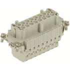 HARTING - HAN 16ES Kosketinosa (17-32) - 09330162726 Pistukka jousi