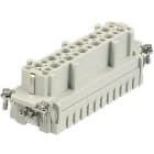 HARTING - HAN 24E Kosketinosa, naaras - 09330242702 Pistukka, purist