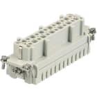 HARTING - HAN 24E Kosketinosa, naaras - 09330242702 Pistukka, purist