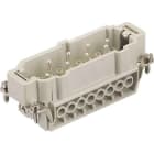 HARTING - Han HvE 10 -nap. Pistoke ruuvi - 09340102601 Han HvE/ HvES