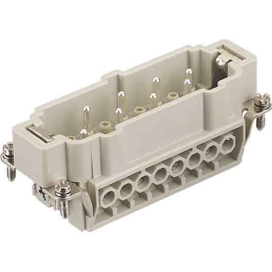 HARTING - Han HvE 10 -nap. Pistoke ruuvi - 09340102601 Han HvE/ HvES