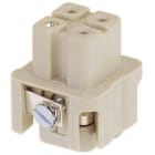 HARTING - Han 3A Kosketinosa, naaras - 09200032711 Pistukka ruuvi