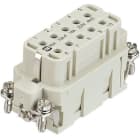 HARTING - Han 10A Kosketinosa, naaras - 09200103101 Pistukka, purist