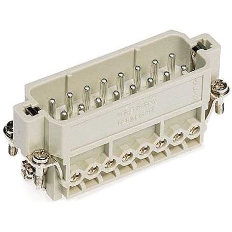 HARTING - Han 16A Kosketinosa,uros - 09200162612 Pistoke ruuvi