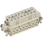 HARTING - Han 16A Kosketinosa,naaras - 09200162812 Pistukka ruuvi