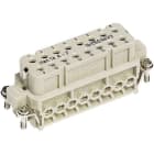 HARTING - Han 16A Kosketinosa (17-32) - 09200162813 Pistukka ruuvi