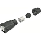 HARTING - Han 3A Kotelot,Harax-naaras - 09200030445 Harax pistukka+kot