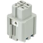HARTING - Han 3A Kosketinosa, naaras - 09200032733 Pistukka QuickLock