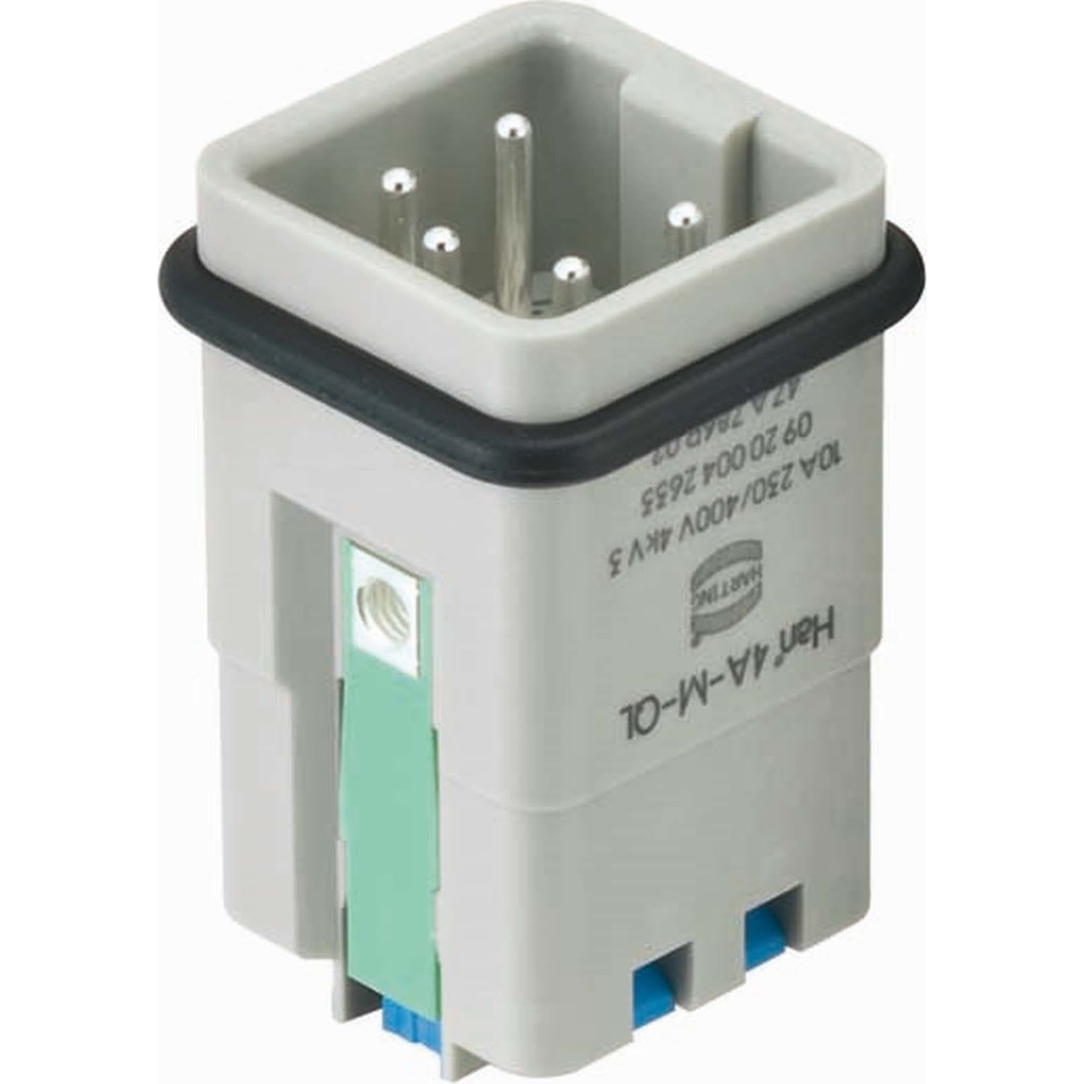 HARTING - Han 4A Kosketinosa, uros - 09200042633 Pistoke QuickLock