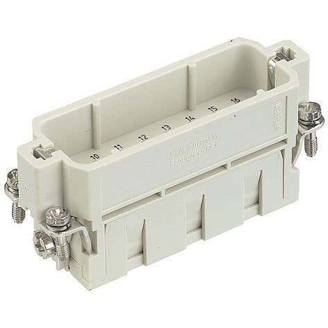 HARTING - Han 16A Kosketinosa, naaras - 09200163101 Pistukka, purist