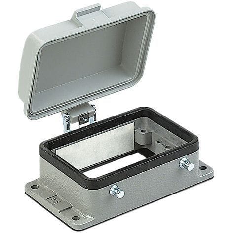 HARTING - Han 32A Kotelot, alaosa+kansi - 09200320302 Läpivientikotelo