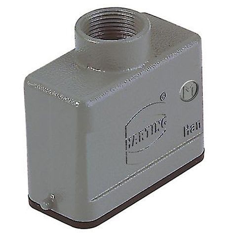 HARTING - Han 10A Kotelot, yläosa - 19200101440 Kotelo Suoral. M20