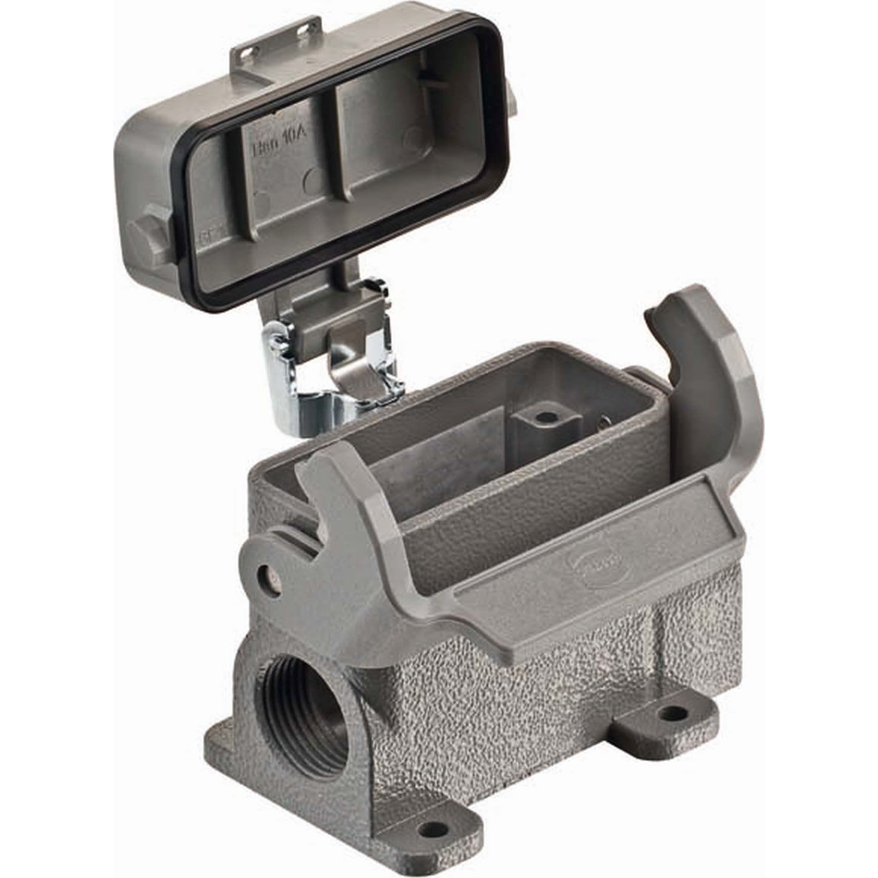 HARTING - Han 16A Kotelot, alaosa+kansi - 19200160295 Runkokotelo 2xM20