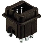 HARTING - Staf 06 -nap. Pistoke ruuvi - 09700062616 Staf Inserts