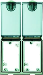 HARTING - Double Kehikko, Ni plated, pla - 39500000200 Han Port