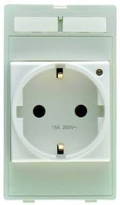 HARTING - Plug socket module Germany w. - 39500010001 Han Port