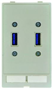 HARTING - Data module (2x USB) - 39500020093 Han Port