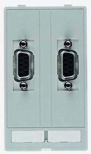 HARTING - Data module (2x SUB-D9, f-m) - 39500030020 Han Port