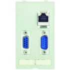 HARTING - Data module (RJ45:SUB-D9,f-f:S - 39500030111 Han Port