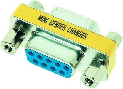 HARTING - Gender Changer SUB-D9, f-f - 39509040030 Han Port