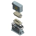 HARTING - Liitinpari Kulma&pinta 16+PE - 6104402006400 Han 16B&Han 16E