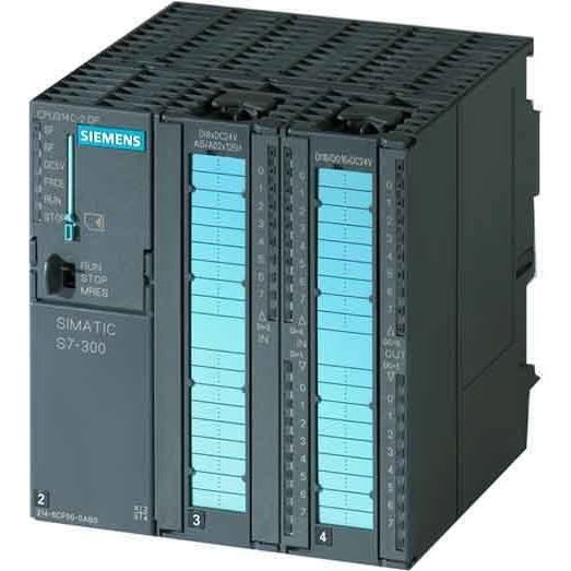 SIEMENS - CPU 314C-2DP,24DI/16DO,4AI/2AO - 6ES7314-6CH04-0AB0